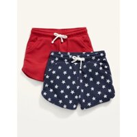 Set 2 quần short rút dây Old Navy cho bé gái