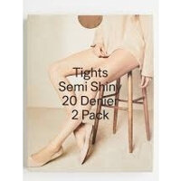 Set 2 quần tất nữ MỎNG DAI BỀN màu be size L hàng HM