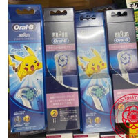 Sét 2/ sét 4/ sét 6 đầu thay bàn chải sạc điện nhật  ORAL-B
