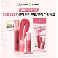 Set 2 son kem 3CE Blur water tint laydown