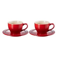 Sét 2 tách 2 đĩa cafe Le Creuset.207ml