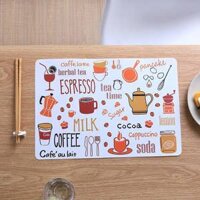 Set 2 Tấm lót bàn ăn bằng nhựa