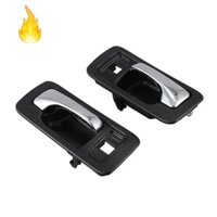 Set 2 tay nắm cửa trước kèm cần gạt dành cho xe ô tô Honda Accord Coupe 1990-1993 72620SM4003ZB
