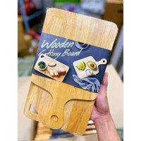 SET 2 THỚT GỖ CAO SU TỰ NHIÊN HÀNG XỊN ĐẸP