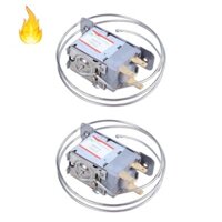 Set 2 trục điều chỉnh nhiệt độ thay thế cho tủ lạnh AC 220V-250V Volt 5(4)A 3-Pin 5.8mm