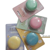 Set 2 Xóa kéo hình bánh macaron nhiều màu dễ thương B318 -  Xanh Lá