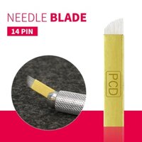 [Set 20 cái] Lưỡi dao điêu khắc chân mày PCD 12F 14F 14U 18U loại tốt - Lưỡi điêu khắc lông mày phun xăm