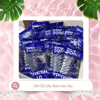 SET 20 DAO CẠO RÂU 2 LƯỠI DORCO TD708