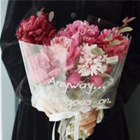 Set 20 Giấy Gói Hoa Thủy Tinh Trong Suốt 58x58cm