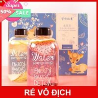 Sét 20 gói trai cây khô và bình nước