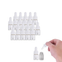Set 20 Lọ Thủy Tinh Trong Suốt Nhỏ Giọt Đựng Tinh Dầu 1ml 2ml 3ml 5ml