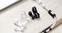 Set 20 miếng nẹp dây điện dán tường gọn gàng tiện lợi
