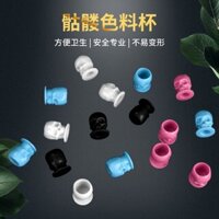 Set 200 Cốc Nhựa Đựng Mực Xăm Nhiều Màu Dùng Một Lần