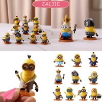 Set 24 10 Mô Hình Minion 3D Bằng PVC Trang Trí Nhà Cửa