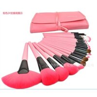 set 24 cọ trang điểm chuyên nghiệp kèm túi đựng