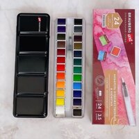 Set 24 màu nước nén làm nail chuyên nghiệp.