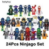 Set 24 mô hình nhân vật Ninjago Mini Kai Jay Sensei Wu Master thú vị