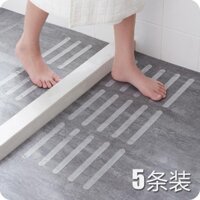 Set 25 Miếng Dán Bậc Thang Trong Suốt Chống Trượt Chống Trượt Cho Nhà Tắm