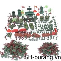 Set 290 Mô Hình Lính Đồ Chơi Bằng Nhựa Cho Bé