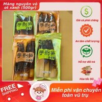 [SET 2KG] Măng nguyên vỏ ngâm ớt chua cay Tứ Xuyên mix các loại - Bán chạy - Ăn vặt Bà Beo Food