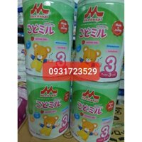 Set 2lon Sữa Morinaga số 3 vị vani cho bé trên 3 tuổi. date 2025. sữa tách đai