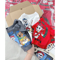 Set 3 áo chó cứu hộ các bé thích lắm đây ạ, dễ phối đồ, mặc hàng ngày rất đẹp