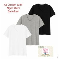 Set 3 áo Gu nam hàng auth sz S dưới 63kg vừa