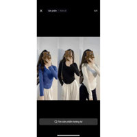 set 3 áo thun vạt bầu