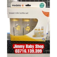 Set 3 Bình Sữa Medela 250Ml ( Hàng Nhập Mỹ)