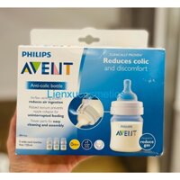 Set 3 bình sữa Philips Avent anti-colic 125ml*3 cho trẻ từ 0T tuổi