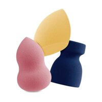 SET 3 BÔNG MINI BLENDER: NỀN + KHỐI + HỒ LÔ XANH - PH05-01