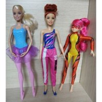 Set 3 Búp bê barbie doll used (200)