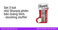 Set 3 bút nhũ Sharpie phiên bản Giáng Sinh - stocking stuffer