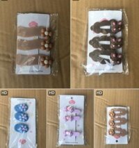 Set 3 cái kẹp tóc mái mẫu ngẫu nhiên (Kiện 300 cái)