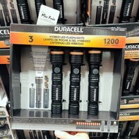 [SET 3 CÂY - LẺ 1 CÂY] Đèn pin Duracell Hybrid LED Flashlight 1200 Lumens