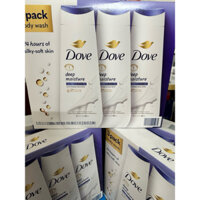 Set 3 chai 680ml 𝐒𝐮̛̃𝐚 𝐭𝐚̆́𝐦 𝐃𝐎𝐕𝐄 𝐃𝐄𝐄𝐏 𝐌𝐎𝐈𝐒𝐓𝐔𝐑𝐄 MỸ (mẫu mới)