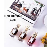 Set 3 chai nước hoa nữ sexy thơm lâu Hồ Ly mùi hương tinh tế, quyền lực, quyến rũ đầy mê hoặc, chai 25ml