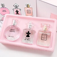 Set 3 chai nước hoa nữ M'aycreate quà tặng cao cấp full box thơm lâu quyến rũ