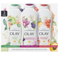 Set 3 chai sữa tắm OLAY Mỹ 700ml*3