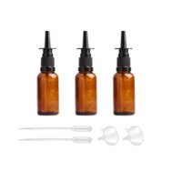 Set 3 Chai Xịt Mũi Rỗng Bằng Thủy Tinh 5ML 10ML 15ML 30ML 50ML