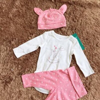 Set 3 chi tiết H&M UK Mã số: BB-0009 Sz: 1-2M Giá thanh lý: 110k