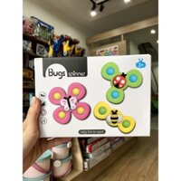 Set 3 con quay spinner, chong chóng dính tường, âm thanh vui nhộn cho bé🟡🔴🟢