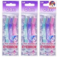 Set 3 Dao Cạo Lông Mặt, Lông Mày Can Kai Nhật Bản