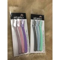 Sét 3 dao cạo lông mày Ebelin, xách tay Đức