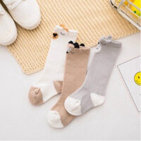 Set 3 đôi Tất bốt lưới chống muỗi 1 size cho bé từ 1-3 tuổi phân loại trộn màu cho bé trai và bé gái