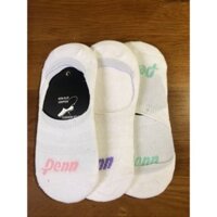 Set 3 đôi tất lười màu trắng Penn (Mỹ)