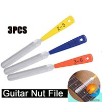 Set 3 Dụng Cụ Dũa Phím Đàn Guitar Điện / Guitar Bass Chuyên Dụng