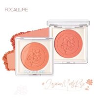 SET 3 hộp Phấn má hồng FOCALLURE sắc tố cao màu tự nhiên mềm và mịn bền màu 6 màu lựa chọn