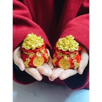 SET 3 HŨ ĐỰNG MUỐI - GẠO - NƯỚC TÀI LỘC