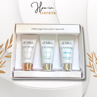 Set 3 Kem chống nắng d’Alba Minisize 5ml Waterfull Tone-up Sunscreen -